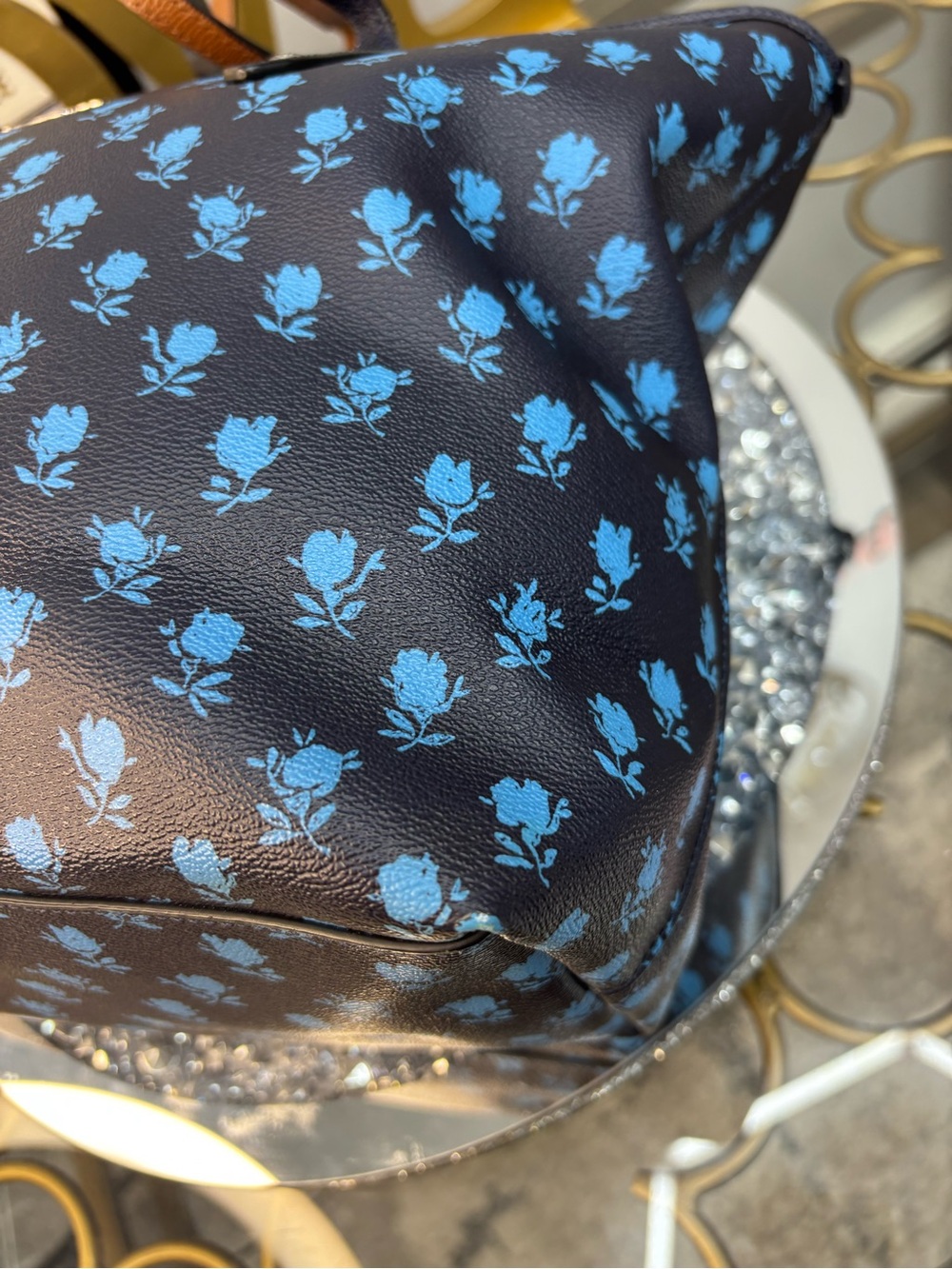 Coach 2016 City Zip Tote in the Badlands Floral print EUC - Picture 12 of 14